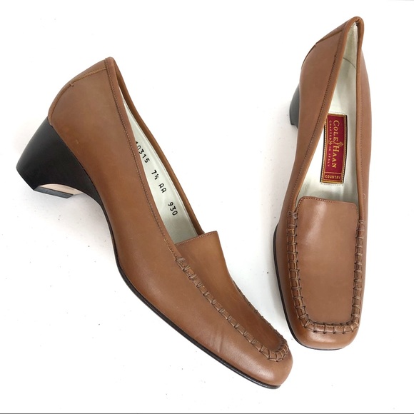 Cole Haan Shoes - Cole Haan Crafted in Italy Tan Shoes  7.5 AA